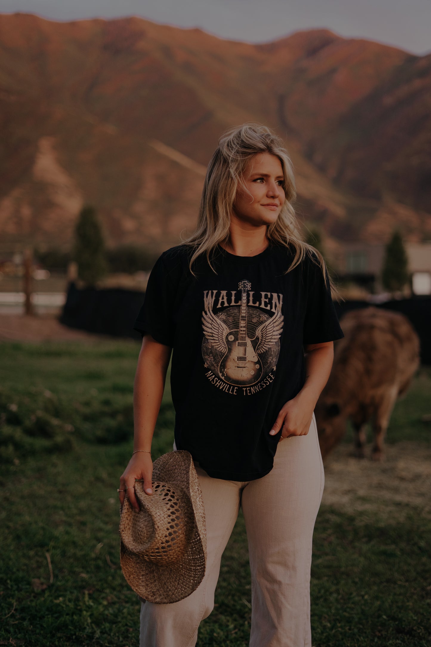 Morgan Wallen Guitar Graphic Tee