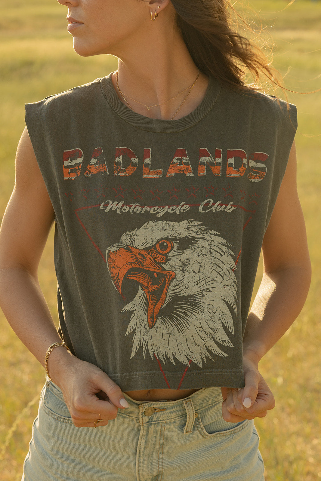 Badlands Moto Club Muscle Tee